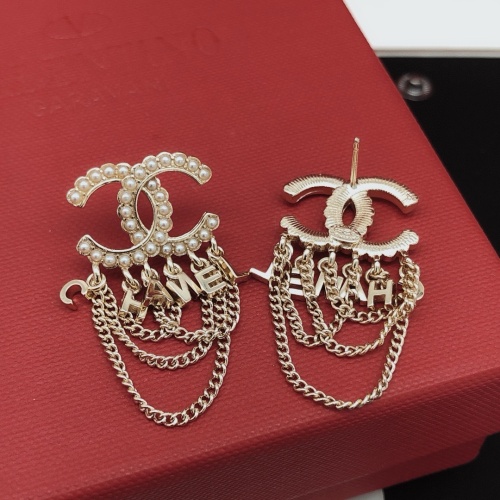 Replica Chanel Earrings For Women #1239966 $29.00 USD for Wholesale