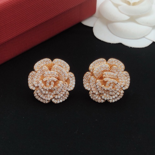 Replica Chanel Earrings For Women #1239969 $32.00 USD for Wholesale