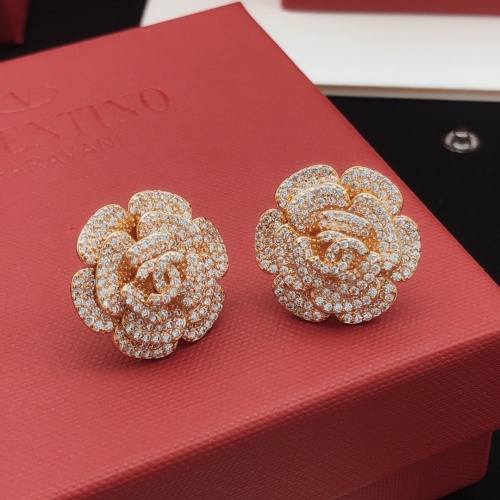 Replica Chanel Earrings For Women #1239969 $32.00 USD for Wholesale