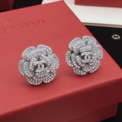 Replica Chanel Earrings For Women #1239971 $32.00 USD for Wholesale