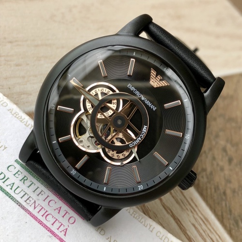 Replica Armani AAA Quality Watches For Men #1239976 $257.85 USD for Wholesale