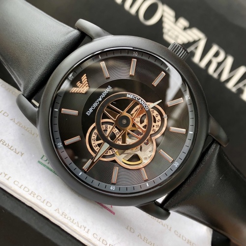 Replica Armani AAA Quality Watches For Men #1239976 $257.85 USD for Wholesale