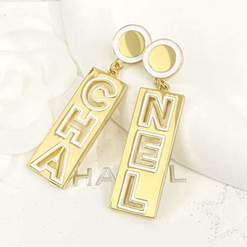 Replica Chanel Earrings For Women #1239978 $38.00 USD for Wholesale