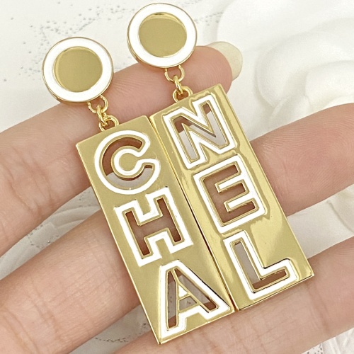 Replica Chanel Earrings For Women #1239978 $38.00 USD for Wholesale