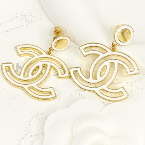 Replica Chanel Earrings For Women #1239982 $38.00 USD for Wholesale