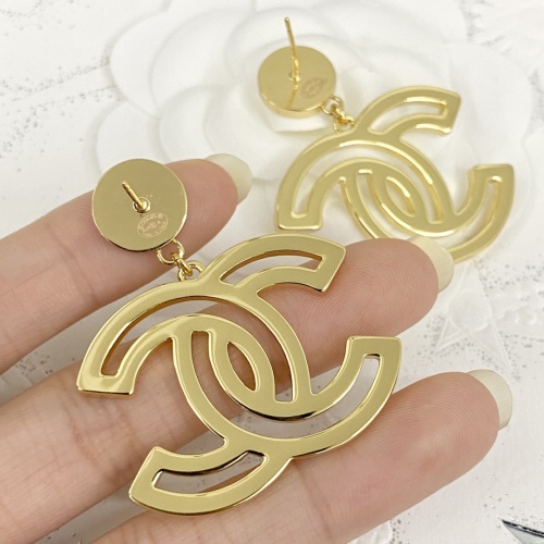 Replica Chanel Earrings For Women #1239982 $38.00 USD for Wholesale