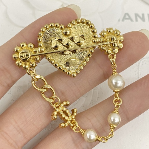 Replica Chanel Brooches For Women #1239983 $38.00 USD for Wholesale