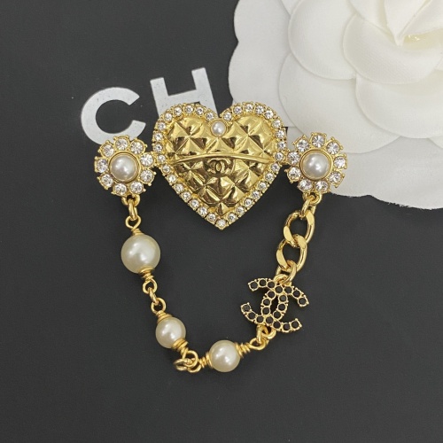 Replica Chanel Brooches For Women #1239983 $38.00 USD for Wholesale