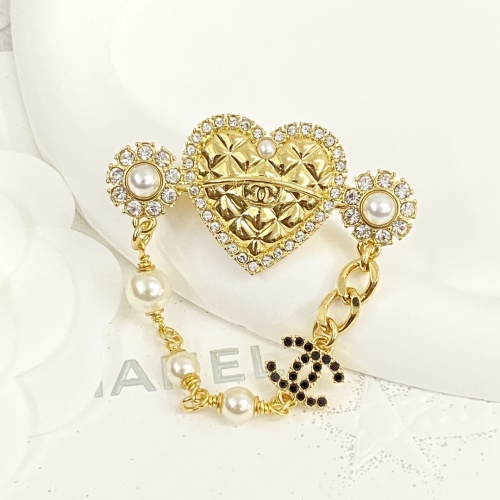 Replica Chanel Brooches For Women #1239983 $38.00 USD for Wholesale