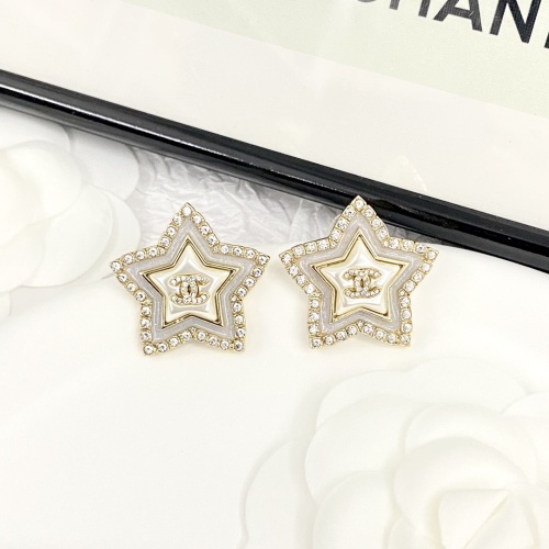 Replica Chanel Earrings For Women #1239984 $39.00 USD for Wholesale