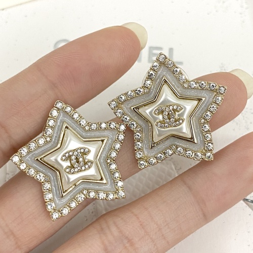 Replica Chanel Earrings For Women #1239984 $39.00 USD for Wholesale