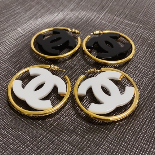 Replica Chanel Earrings For Women #1239986 $27.00 USD for Wholesale