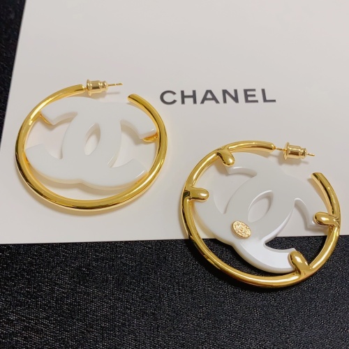 Replica Chanel Earrings For Women #1239986 $27.00 USD for Wholesale