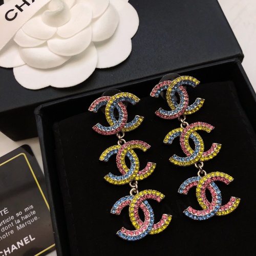 Replica Chanel Earrings For Women #1239991 $36.00 USD for Wholesale