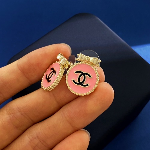 Replica Chanel Earrings For Women #1239992 $29.00 USD for Wholesale