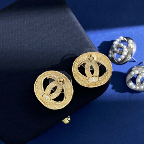 Replica Chanel Earrings For Women #1239996 $27.00 USD for Wholesale