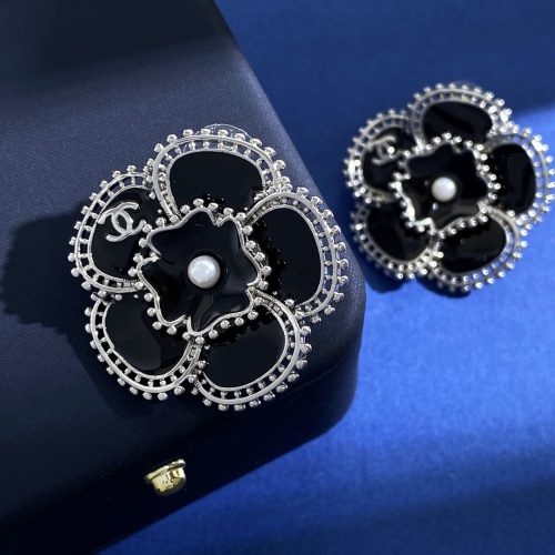 Replica Chanel Earrings For Women #1239998 $32.00 USD for Wholesale