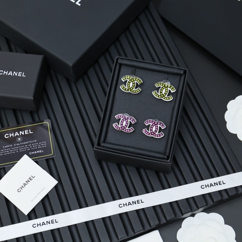 Replica Chanel Earrings For Women #1240063 $29.00 USD for Wholesale