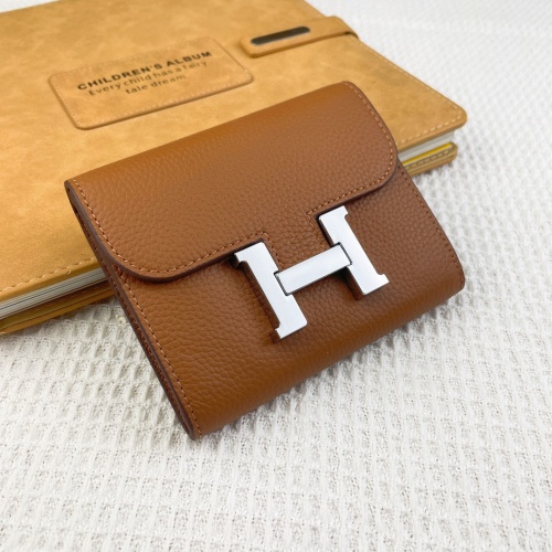 Hermes Wallet For Women #1240126 $52.00 USD, Wholesale Replica Hermes Wallet