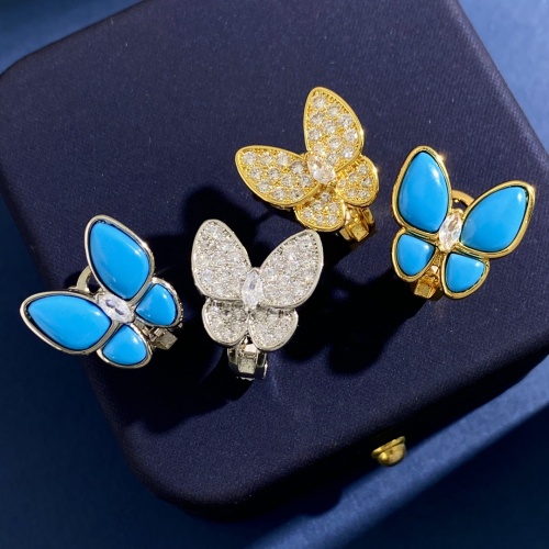 Replica Van Cleef & Arpels Earrings For Women #1240135 $29.00 USD for Wholesale