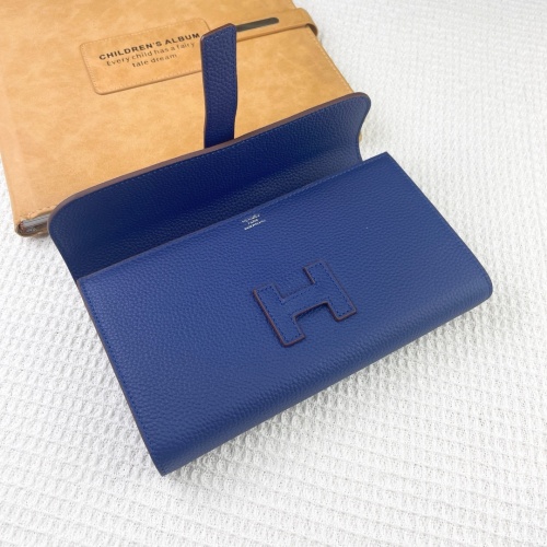 Replica Hermes Wallet For Women #1240145 $64.00 USD for Wholesale