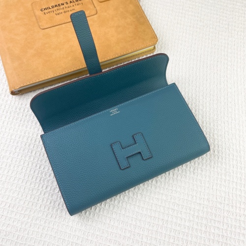 Replica Hermes Wallet For Women #1240148 $64.00 USD for Wholesale