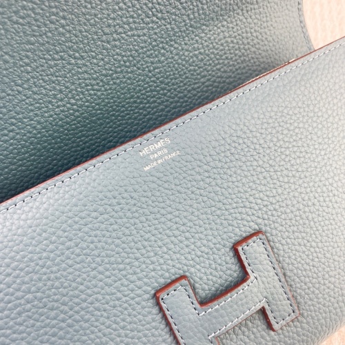 Replica Hermes Wallet For Women #1240148 $64.00 USD for Wholesale