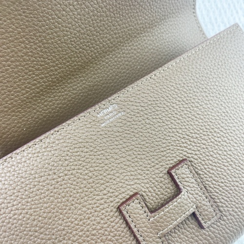 Replica Hermes Wallet For Women #1240152 $64.00 USD for Wholesale