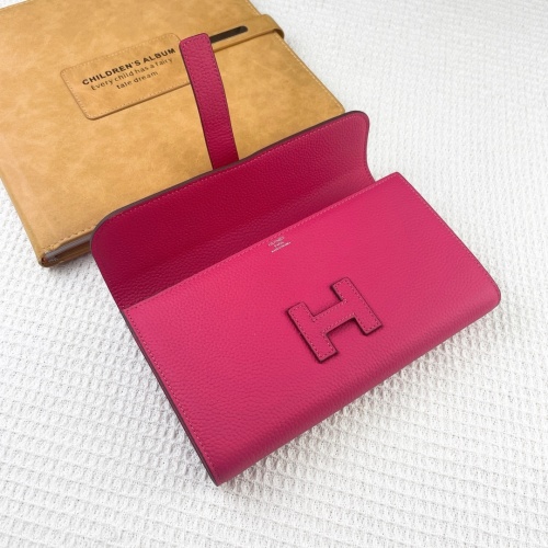 Replica Hermes Wallet For Women #1240158 $64.00 USD for Wholesale