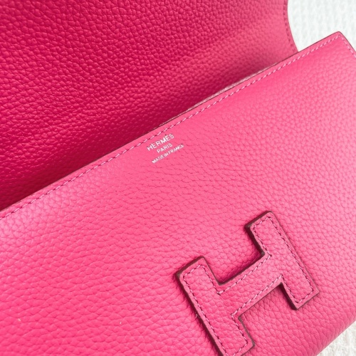 Replica Hermes Wallet For Women #1240158 $64.00 USD for Wholesale