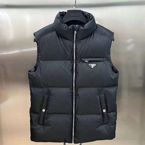 Prada Down Feather Coat Sleeveless For Unisex #1240179 $160.00 USD, Wholesale Replica Prada Down Feather Coat