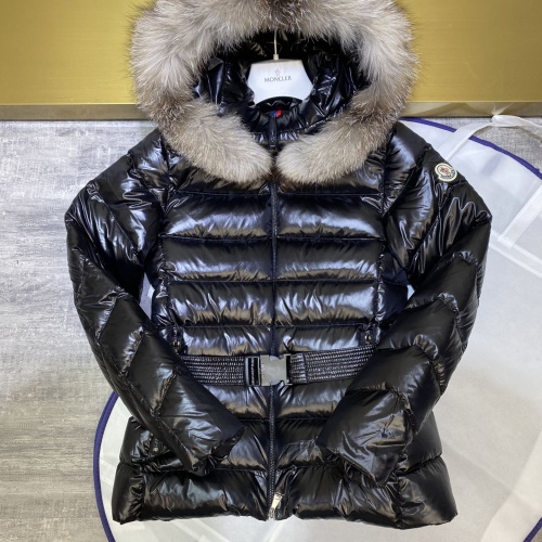 Replica Moncler Down Feather Coat Long Sleeved For Women #1240181 $202.00 USD for Wholesale