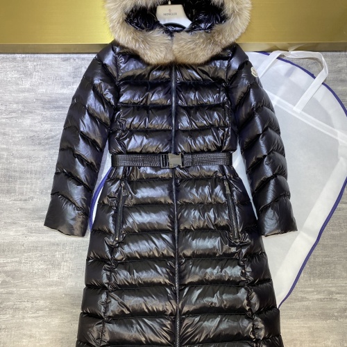 Moncler Down Feather Coat Long Sleeved For Women #1240182 $225.00 USD, Wholesale Replica Moncler Down Feather Coat