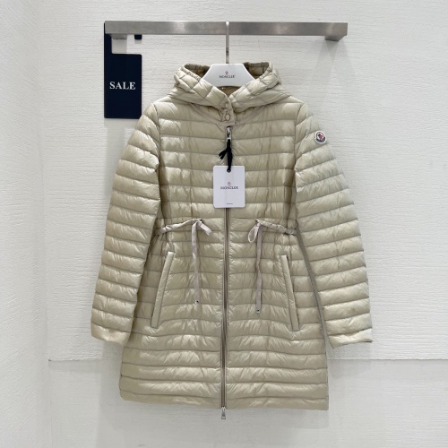 Moncler Down Feather Coat Long Sleeved For Women #1240183 $160.00 USD, Wholesale Replica Moncler Down Feather Coat