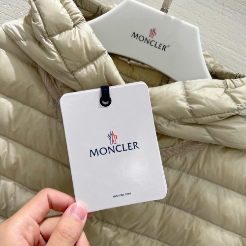 Replica Moncler Down Feather Coat Long Sleeved For Women #1240183 $160.00 USD for Wholesale