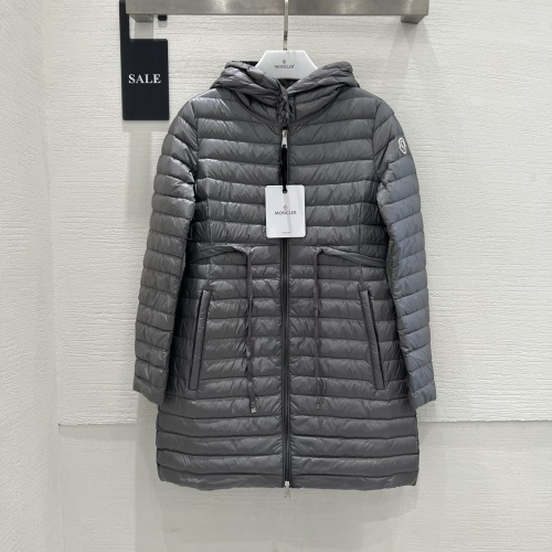 Moncler Down Feather Coat Long Sleeved For Women #1240186 $160.00 USD, Wholesale Replica Moncler Down Feather Coat