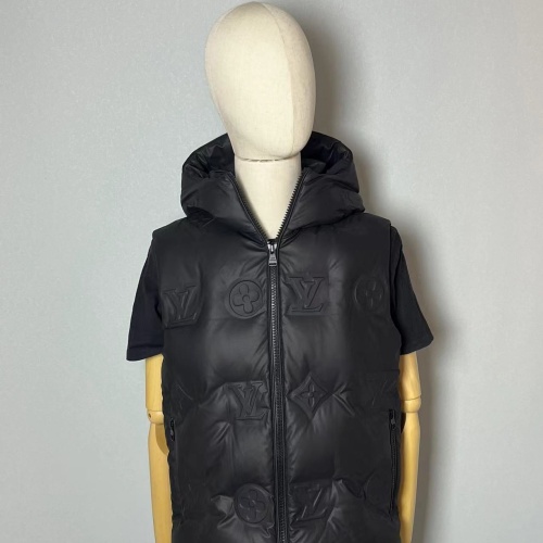 Replica Louis Vuitton LV Down Feather Coat Sleeveless For Unisex #1240190 $202.00 USD for Wholesale