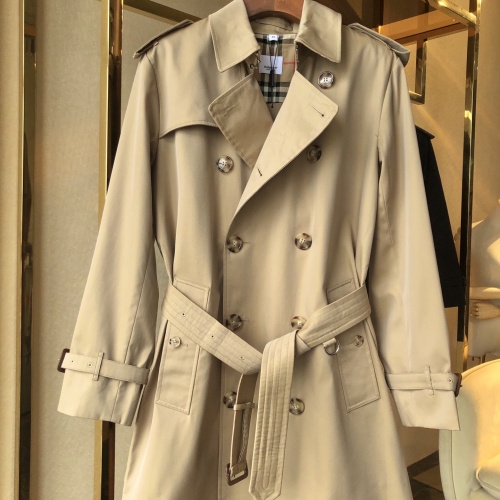 Burberry Trench Coat Long Sleeved For Men #1240195 $170.00 USD, Wholesale Replica Burberry Trench Coat