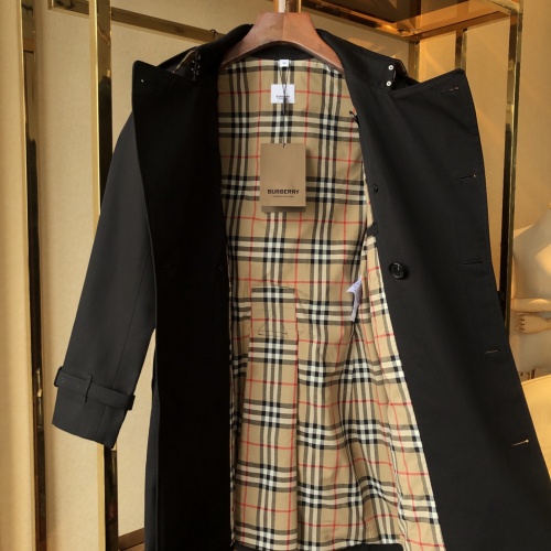 Replica Burberry Trench Coat Long Sleeved For Men #1240196 $170.00 USD for Wholesale