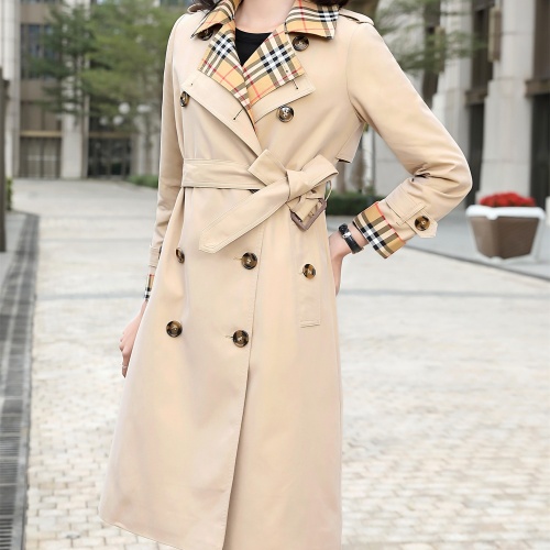 Burberry Trench Coat Long Sleeved For Women #1240197 p.15752.50 RUB, Wholesale Replica Burberry Trench Coat