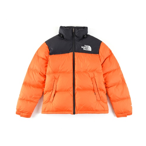 The North Face Down Feather Coat Long Sleeved For Unisex #1240200 $105.00 USD, Wholesale Replica The North Face Down Feather Coat