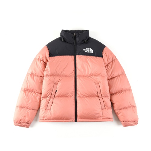 The North Face Down Feather Coat Long Sleeved For Unisex #1240201 $105.00 USD, Wholesale Replica The North Face Down Feather Coat