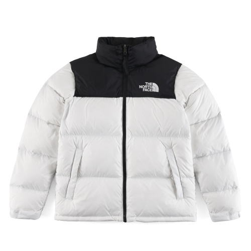 The North Face Down Feather Coat Long Sleeved For Unisex #1240202 $105.00 USD, Wholesale Replica The North Face Down Feather Coat