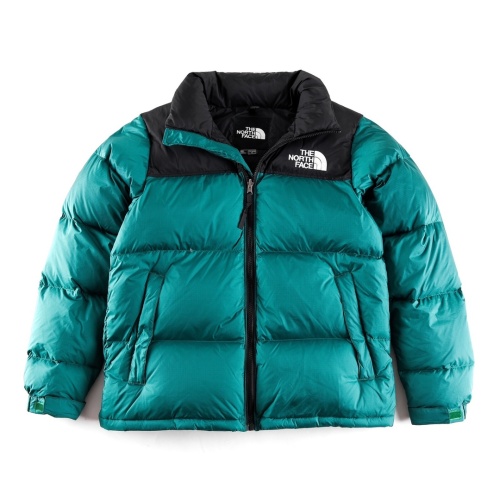 The North Face Down Feather Coat Long Sleeved For Unisex #1240206 $105.00 USD, Wholesale Replica The North Face Down Feather Coat