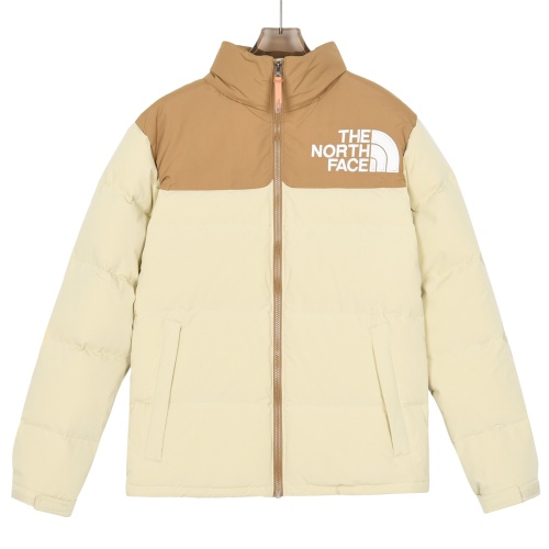 The North Face Down Feather Coat Long Sleeved For Unisex #1240209 $140.00 USD, Wholesale Replica The North Face Down Feather Coat