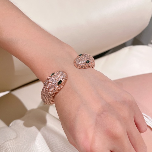 Replica Bvlgari Bracelets For Women #1240224 $76.00 USD for Wholesale