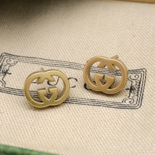 Replica Gucci Earrings For Women #1240242 $25.00 USD for Wholesale