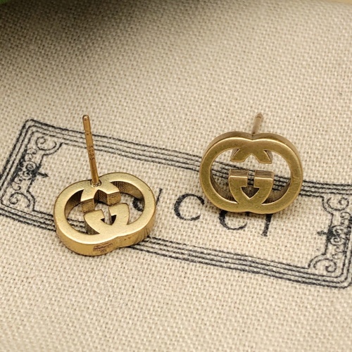 Replica Gucci Earrings For Women #1240242 $25.00 USD for Wholesale