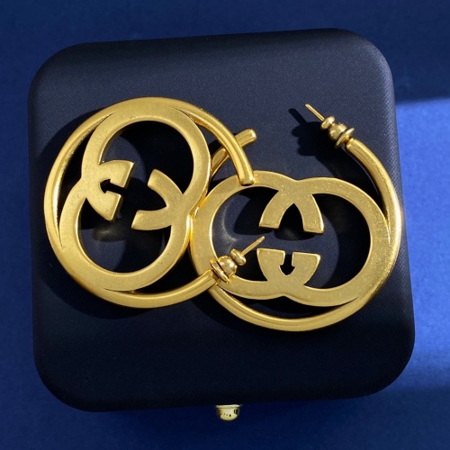 Replica Gucci Earrings For Women #1240274 $29.00 USD for Wholesale