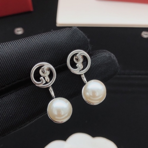 Replica Gucci Earrings For Women #1240275 $27.00 USD for Wholesale